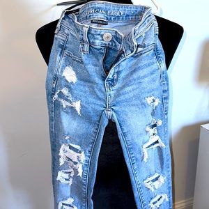 Next level stretch American eagle jeans size 00 jeggings